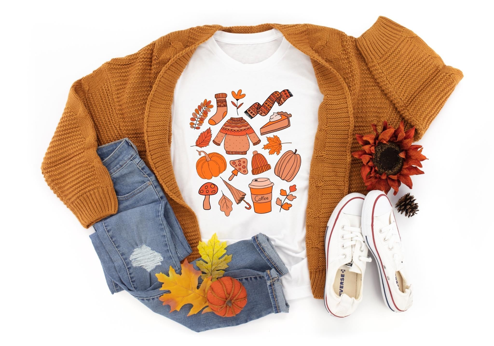 fall stuff doodles