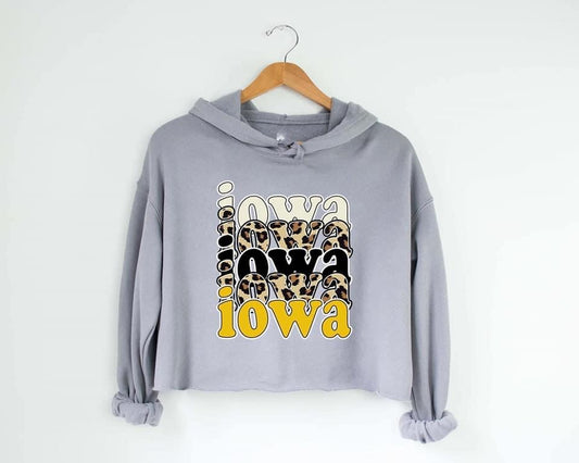 iowa hooded fleece