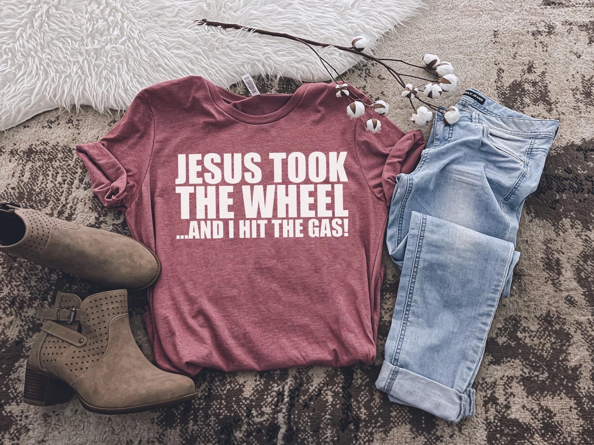 Jesus Took The Wheel
