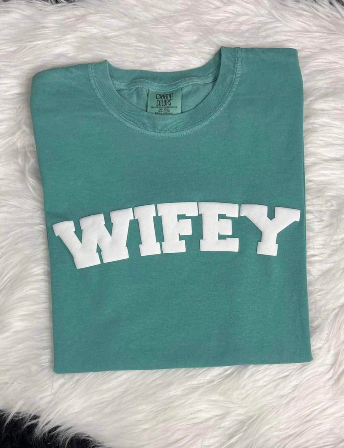 Wifey Puff Comfort Colors