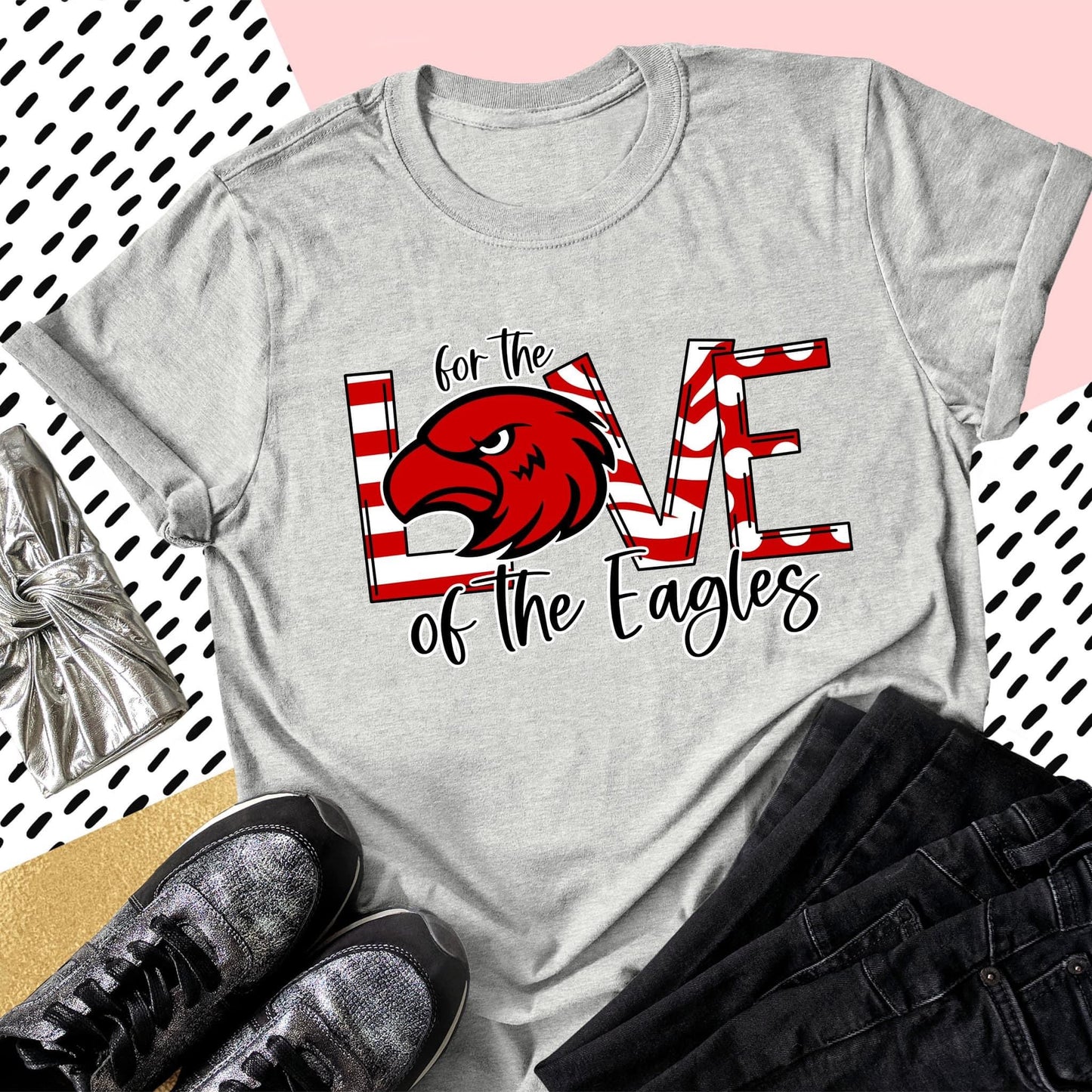 for the love of the eagles red