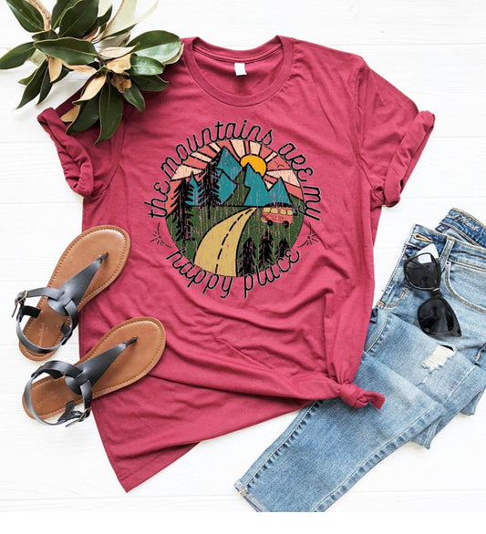 the mountains are my happy place