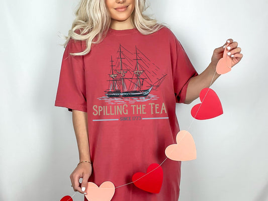 Spilling The Tea Comfort Colors