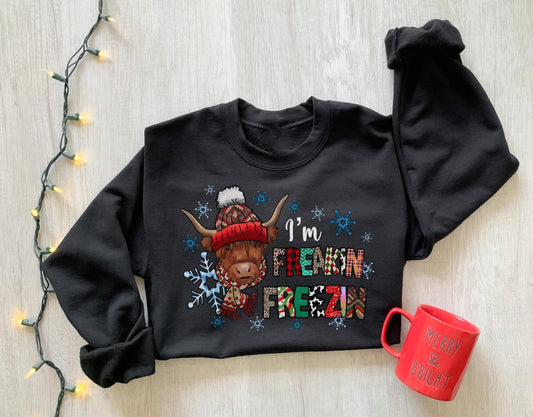 I’mFreakin Freezing Cow