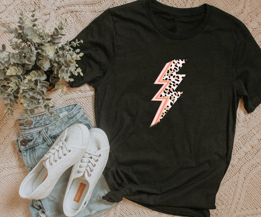 leopard lightning bolt