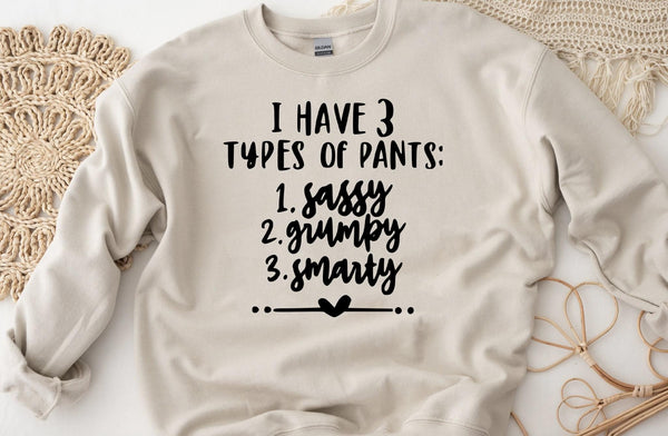 3 Types Of Pants