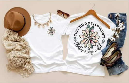 they told me i couldn t