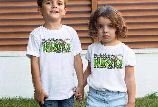 My Daddy Is My Hero Lineman