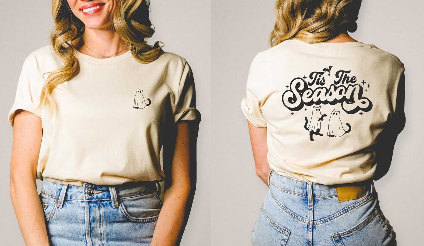 tis the season cat ghost