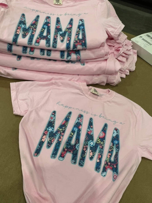 Happiness Is Being A Mama Dark