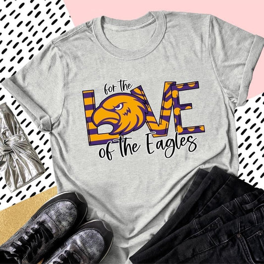 for the love of the eagles purple