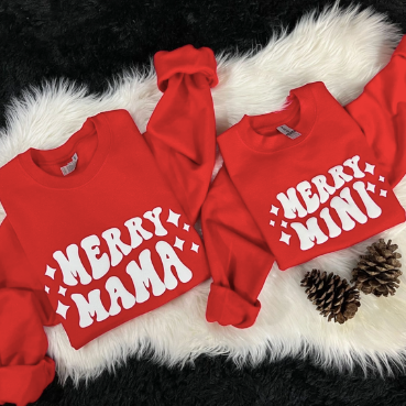 Merry Mama White Puff