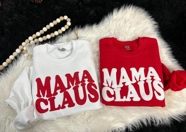 Mama Claus Red Puff