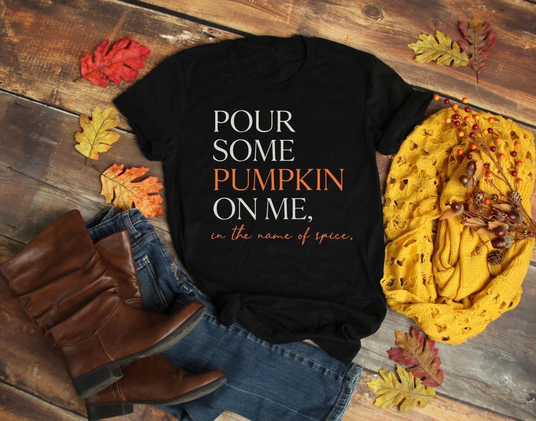 pour some pumpkin on me