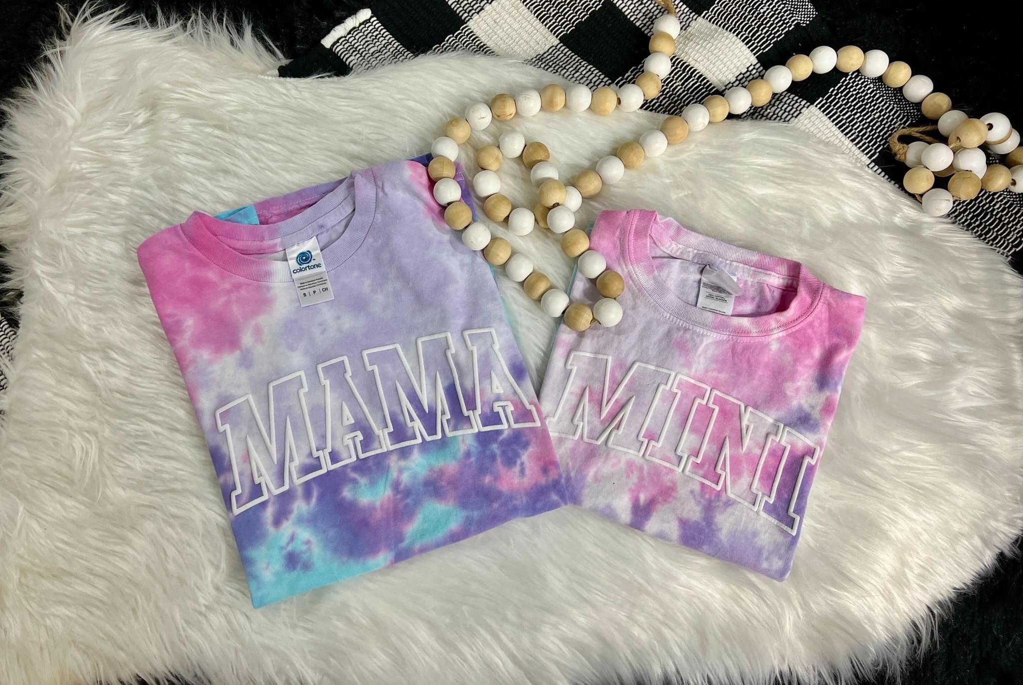 Mama Puff Color Tone Tie Dye