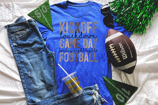 kickoff touchdown game day