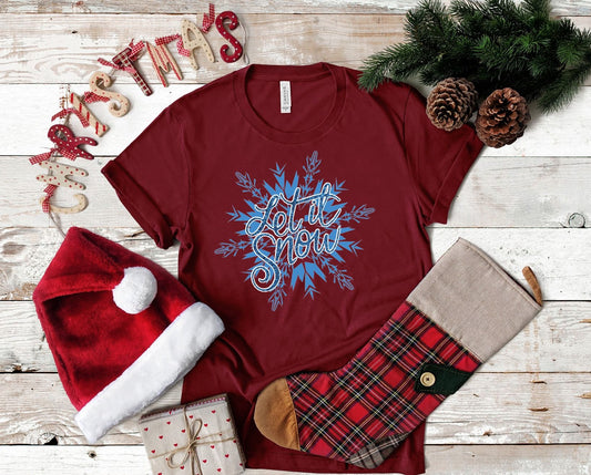 let it snow snowflake