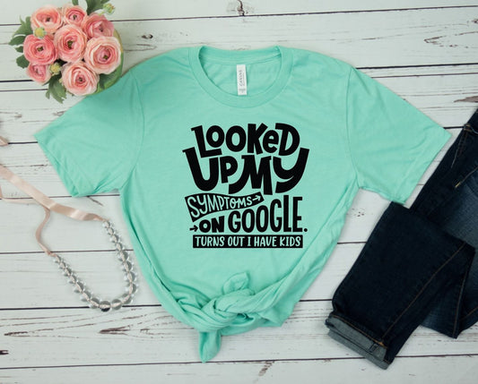 looked up my symptoms