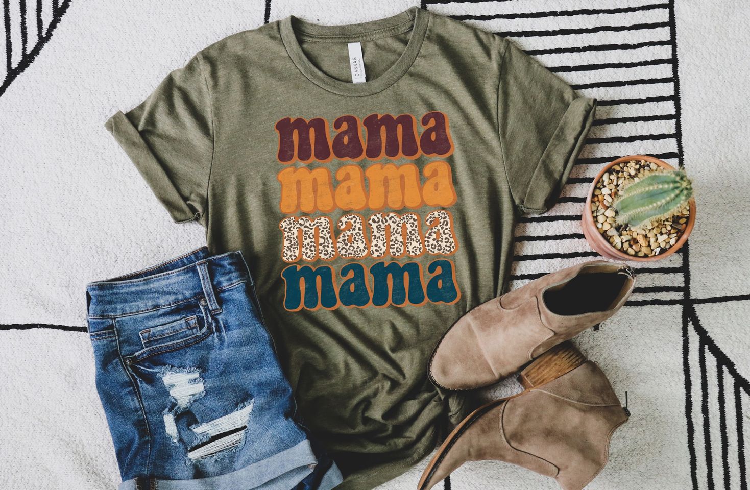 mama stacked retro fall