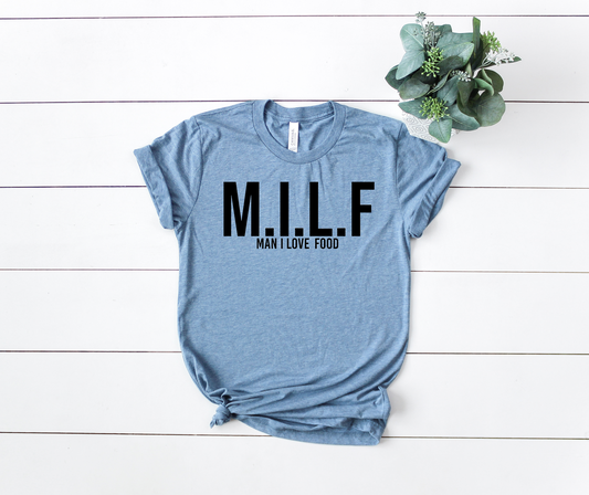 man i love food
