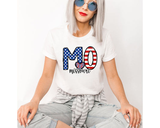 mo missouri usa flag