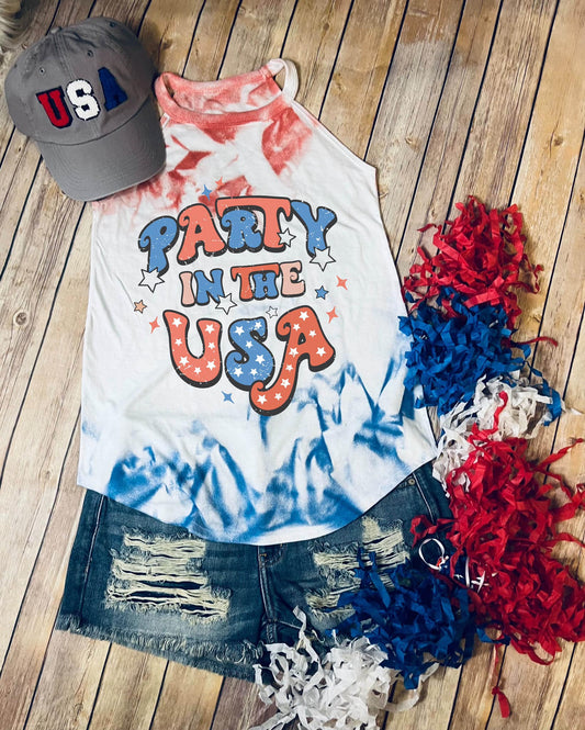 party in the usa vintage tank