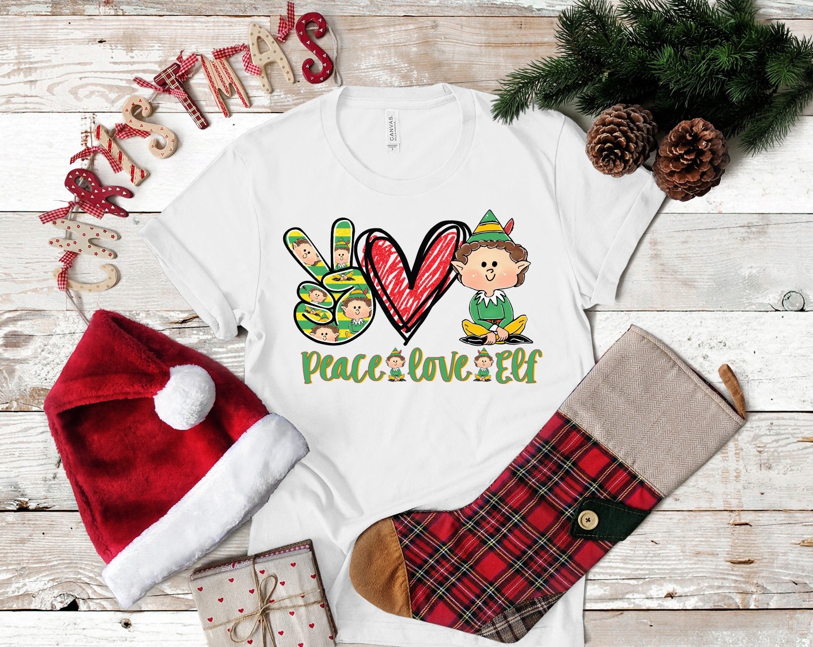 peace love elf