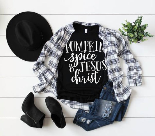pumpkin spice jesus christ white