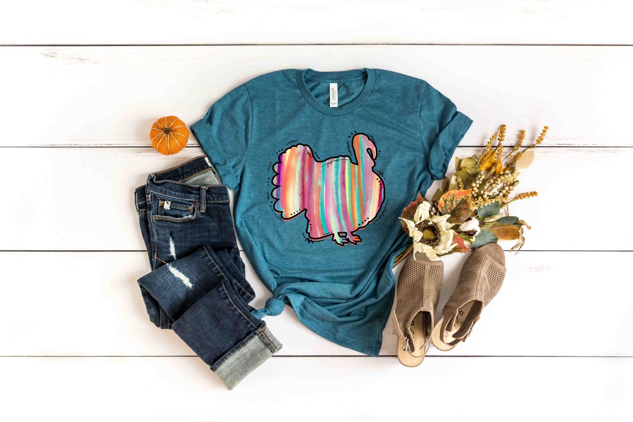 rainbow turkey