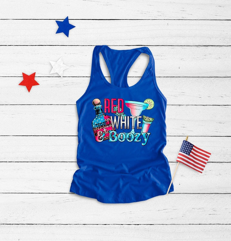 red white and boozy tank
