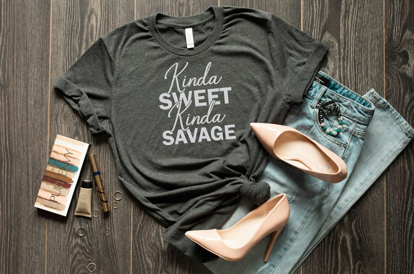 kinda sweet kinda savage tee