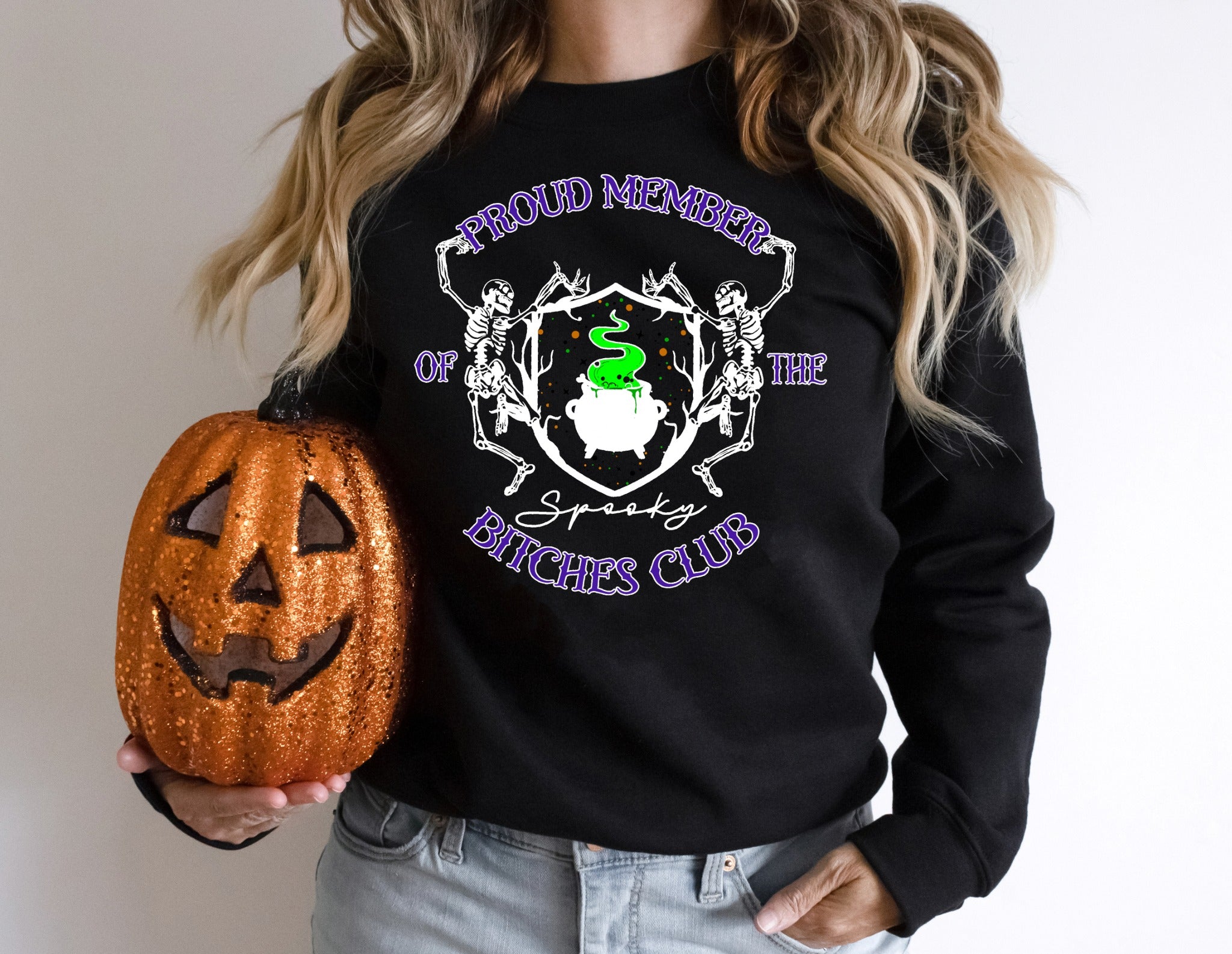 spooky bitches skeletons