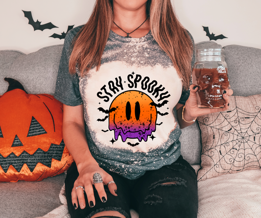 stay spooky smiley face