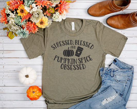 stressed blessed and pumpkin obsessed