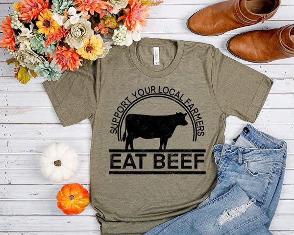 support your local farmers eat beef