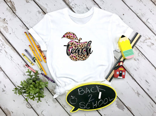 teach apple tee