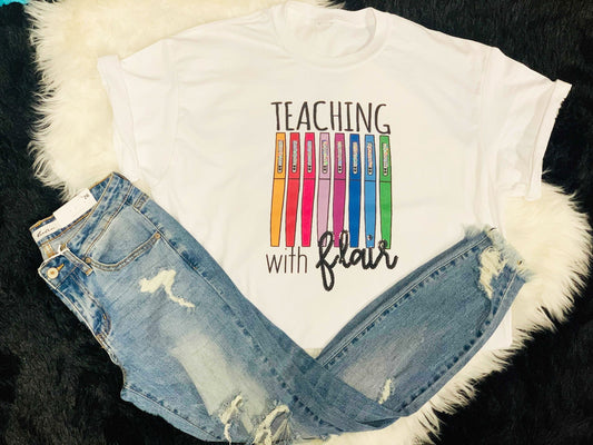 teaching with flair pens