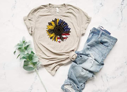 usa leopard sunflower