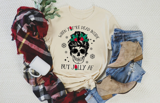 when youre dead inside but jolly af