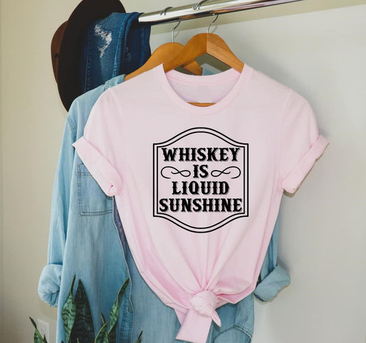 whiskey is liquid sunshine